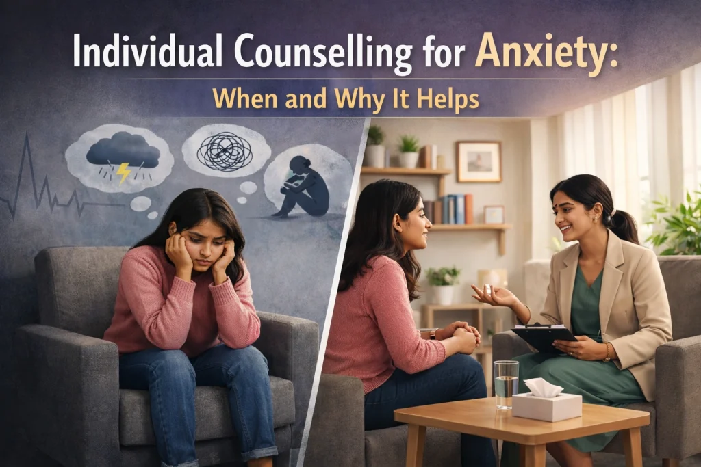 Individual Counselling for Anxiety